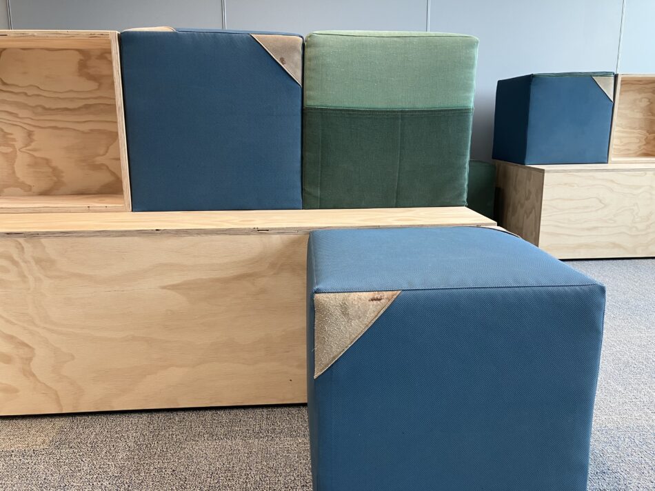 Houtlab turnmatten podium